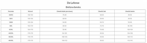 Szlafrok damski De Lafense Welur 965-10076